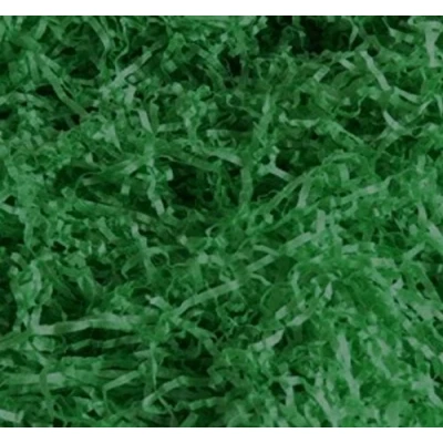 Image of Dark Green 500g Grams Luxury Extra Soft Shredded Tissue Paper Hamper/Gift Packaging Filler Acid Free