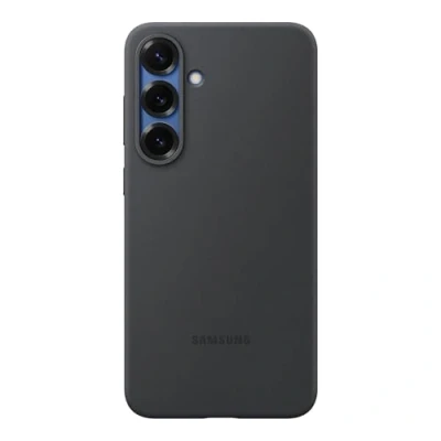 Image of Samsung Silicone Back Cover Black Galaxy S25+