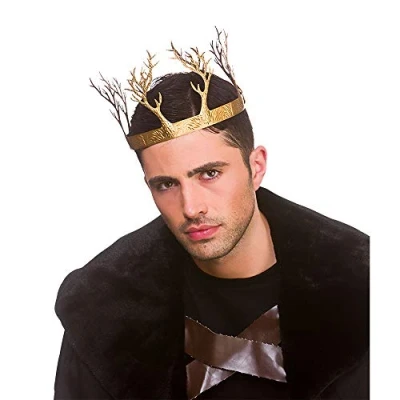 Image of Wicked Costumes Adult Unisex Woodland Crown Hat Fancy Dress Accessory