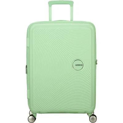 Image of American Tourister SoundBox Medium Check in Pastel Green
