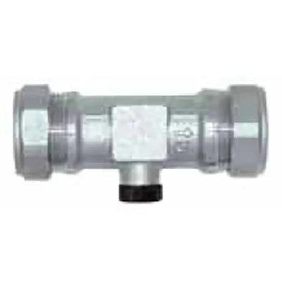 Image of Double Check Valve 22mm (Nickel Plated)