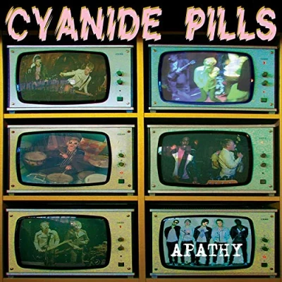 Image of Cyanide Pills Apathy Grey vinyl 2013 UK 7&quot; DAMGOOD421