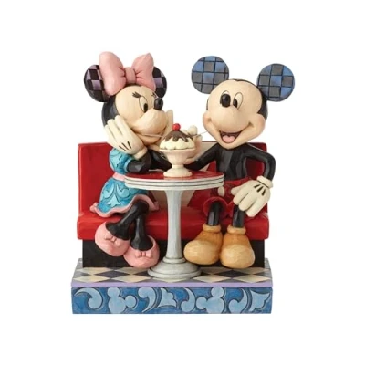 Image of Enesco DISNEY TRAD MICKEY MINNIE SODA, Black, 6.25 Inch, 4059751