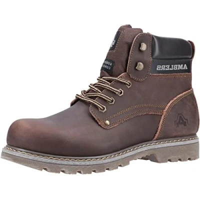 Image of Amblers Safety Dorking Boot Mens Brown Size UK 8