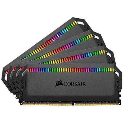 Image of Corsair CMT128GX4M4C3200C16 Dominator Platinum RGB DDR4 128 GB: 4 x 32 GB DIMM 288 PIN ungepuffert