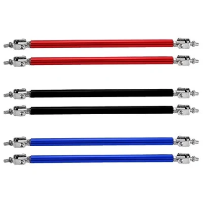 Image of front splitter Rods,Frontlippe Strebe,er lip Strut Rod port Bar,1 P 20Cm Car er Bar Modification Fitor Most Vehicles(Black) struts black brace strebe lippe e