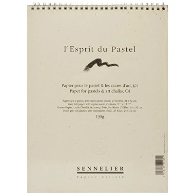 Image of Sennelier : Soft Pastel Paper Pad 130gsm 25 Sheets 32x24cm