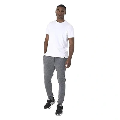 Image of BRAVE SOUL Mens Joggers Regular Fit 100% Polyester Comfortable Casual Sweat Pants for Men UK, Charcoal, Size XXL