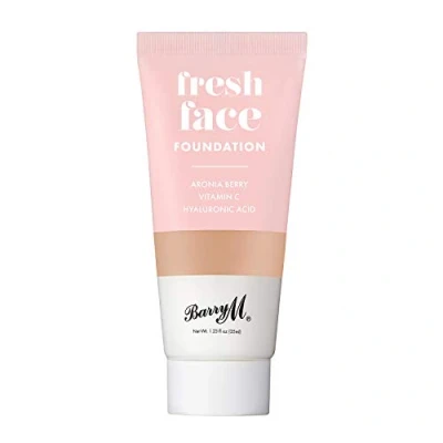 Image of Barry M Cosmetics Fresh Face Lightweight Liquid Foundation Infused With Hyaluronic Acid And Vitamin C, Shade 9