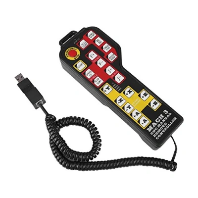 Image of CNC Engraving Controller, Machine Manual Controller USB Connector 4 axle Control for Mach3