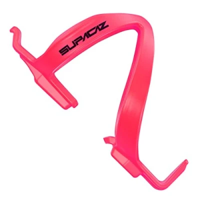 Image of SUPACAZ Unisex Adult Fly Cage Poly Neon Pink Bottle Pink,.