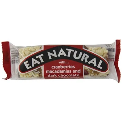 Image of Eat Natural Dark Chocolate Coated Cranberry Macadamia Bar 45g x 12