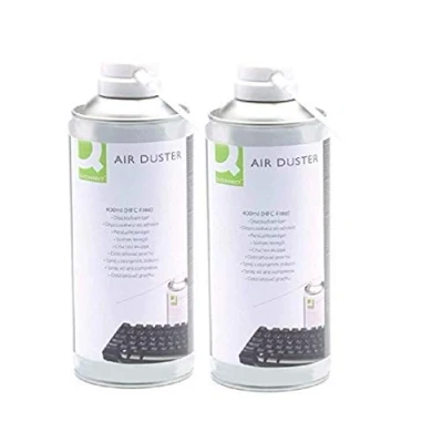 Image of Q Connect 400ml HFC Free Air Duster (Pack of 2)