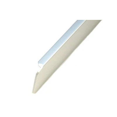 Image of Aluminium Right End Strip 38 mm Angle Side Bar Worktop Kitchen