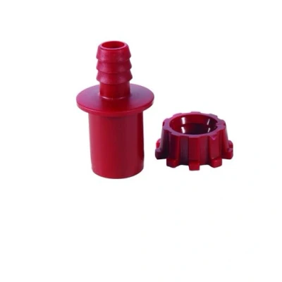 Image of Plasson Normal Gauge Adaptor Irs 134.1977 Red 20mmx1/2&quot; 079905005