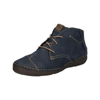 Image of Josef Seibel Women&#039;s Fergey 18 Mid Calf Boot, Blue Blau, 4.5 UK