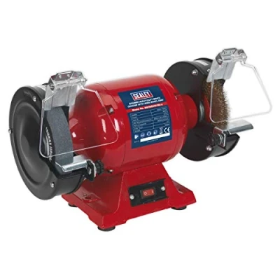 Image of Sealey Bench Grinder Ø150mm with Wire Wheel 450W/230V Heavy Duty