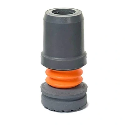 Image of NRS Healthcare Flexyfoot Shock Absorbing Ferrule, Grey, 19 mm