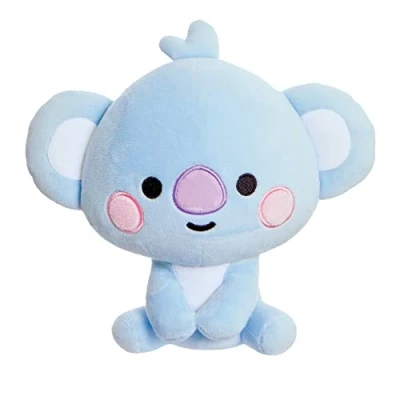 Image of Aurora, 61477, BT21 Official Merchandise, Baby KOYA Sitting Doll 8In, Soft Toy, Blue