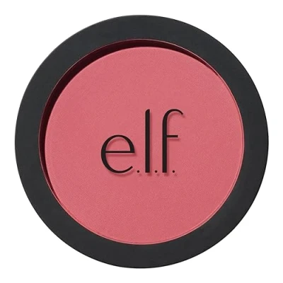 Image of e.l.f. Primer Infused Blush, Long Lasting &amp; Budge Free Makeup, Lightweight Feel Medium Coverage, Vegan Cruelty Free, Always Tempting