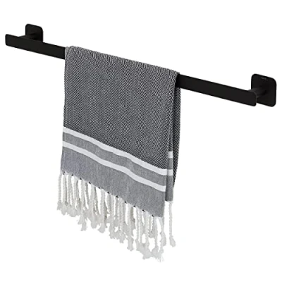 Image of Tiger Colar Towel Rail 60 cm Black