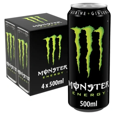 Image of Monster Energy Drink 4 x 500 ml
