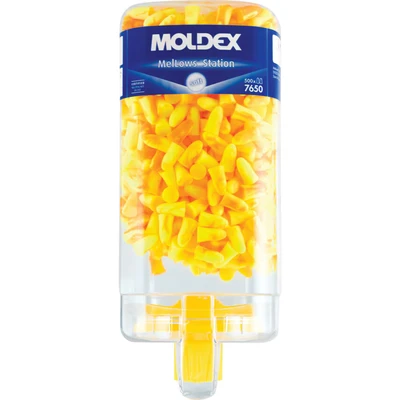 Image of Moldex 7650 SNR 22 dB &quot;MelLows&quot; Earplugs Multi Colour (500 Pair)