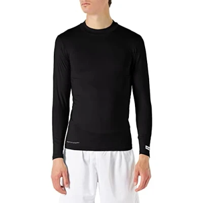 Image of Uhlsport Men Distinction Colors Baselayer T Shirt Men&#039;s Black, 2XL