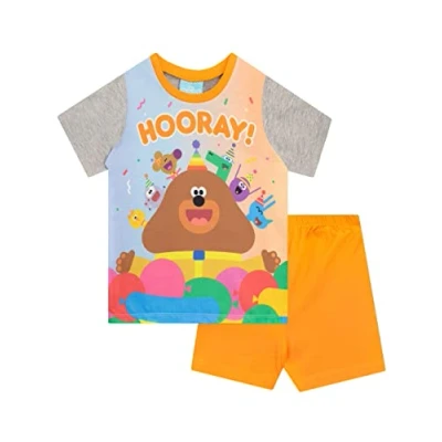 Image of Hey Duggee Boys Short Pyjamas Multicolour 2 3 Years