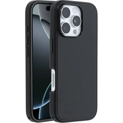 Image of OtterBox Symmetry+ PC Back Cover Black Magnetic Apple iPhone 16 Pro