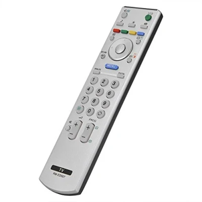 Image of Richer R Intelligent Smart Sony TV Remote Controller Replacement, Portable and Innovative Small Television Control for RM ED007,White