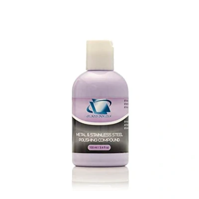 Image of Glass Polish 3.4oz (100ml) Metal and Stainless Steel Polishing Compound, Solution for All Types of Metals