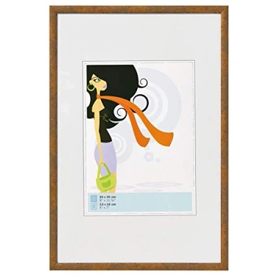 Image of walther Design Picture Frame taupe 30 x 40 cm New Lifestyle Plastic KV040X