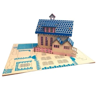 Image of House of Marbles Home Sweet Wooden Construction Kits