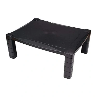 Image of Contour Ergonomic Adjustable Monitor Stand Black CE77684