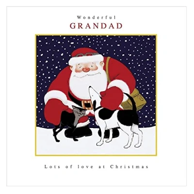 Image of Woodmansterne Grandad Raymond Briggs Father Christmas Card