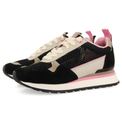 Image of GIOSEPPO Women&#039;s Vamo Sneaker, Black/White, 4 UK