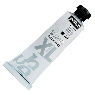 Image of Pebeo Pébéo Fine Oil XL 37 ml White Paint Bright