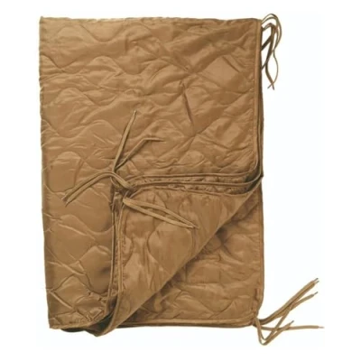Image of Mil Tec Poncho Liner(STEPPDECKE), Coyote,210 x 150 cm