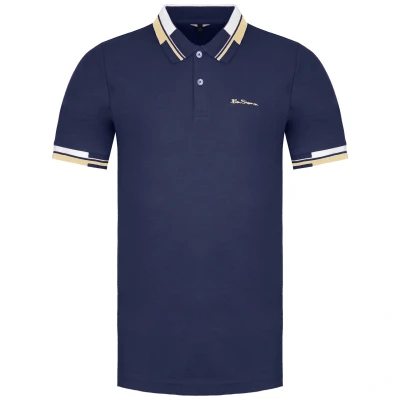 Image of Ben Sherman Dark Navy Polo Shirt, M, 0073347