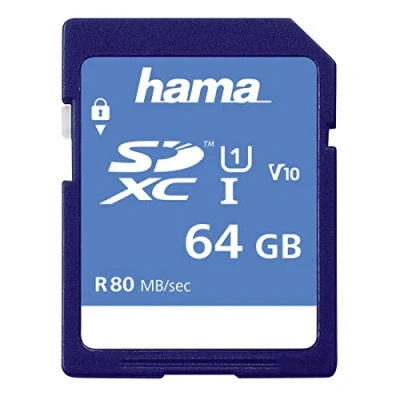 Image of SDXC 64GB UHS I Class1 C10 (533x / 90Mb/s)