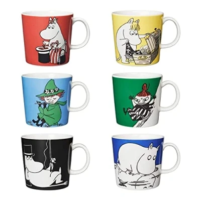 Image of アラビア Arabia 1028335 Porcelain Cups Set of 6