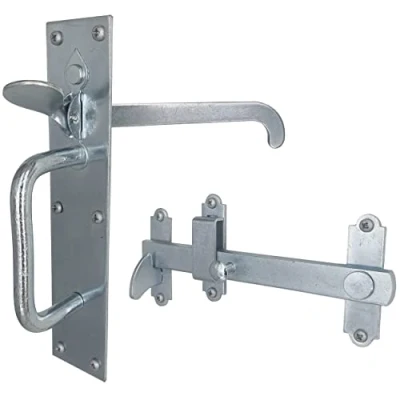 Image of IRONTITE® Suffolk Latch BZP, Garden Gate for Wooden Gates, Ideal &amp; Door Keeping Gates Shut, Heavy Duty Latches (BZP)