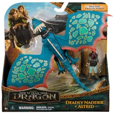 Image of Dreamworks Dragons MedDeadlyNadder Assortmentride 6074005 Figure Movie Multi Coloured