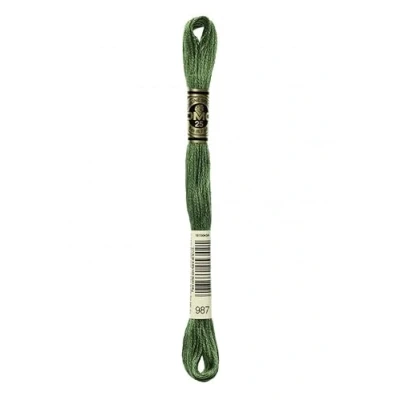 Image of DMC Stranded Cotton Embroidery Thread 987 per Skein