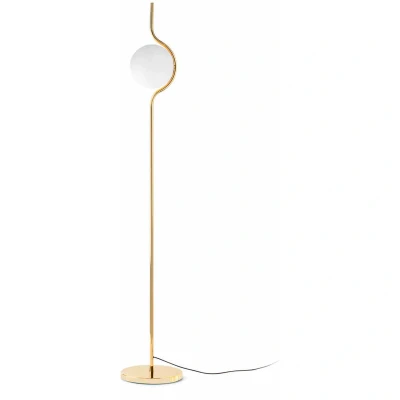 Image of Le Vita LED Floor Lamp Gold Dimmable 6W 2700K