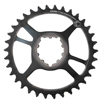 Image of Sram Chain Ring X Sync 2 Steel Direct Mount 6mm Offset Eagle: Black 34t Cw8041002