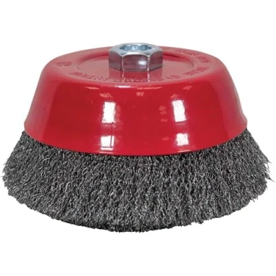 Image of Faithfull WBC125 Wire Cup Brush 125 x M14 2 / 0.30mm