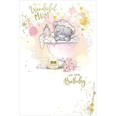 Image of Me To You Bear Wonderful Mum Birthday Card