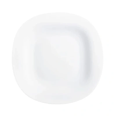 Image of Luminarc Carine Glass Dinner Plate, White, 26.5 cm